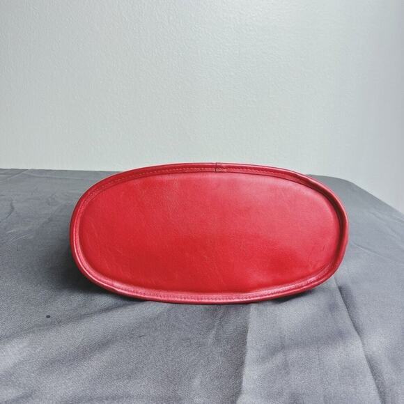 NEW! Coach vintage Legacy Large Shopper in Red 9090 - Picture 6 of 12